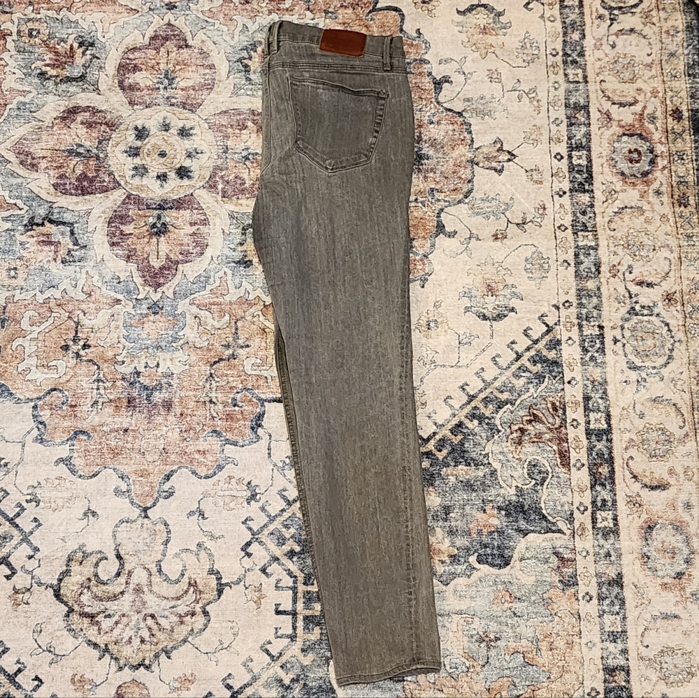 Madewell Skinny Skinny Ankle Jeans Thundercloud Gray Size 29 - Picture 4 of 13